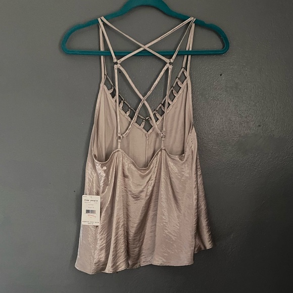Free People Silver Haze Chain Tank Top - Picture 4 of 6